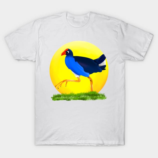 Pukeko T-Shirt by mailboxdisco